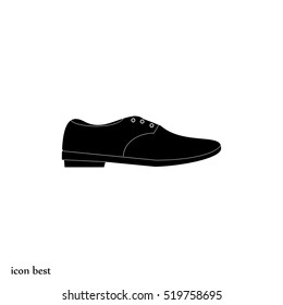 shoe icon, vector best flat icon, EPS
