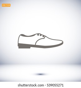 shoe icon vector, vector best flat icon, EPS