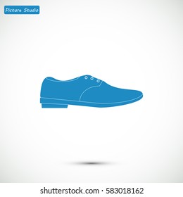 shoe icon, vector best flat icon, EPS