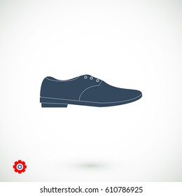 shoe icon, vector best flat icon, EPS