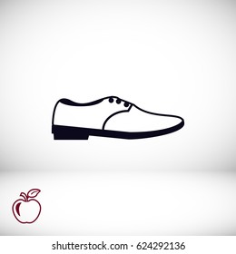 shoe icon vector, vector best flat icon, EPS