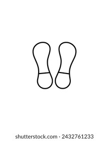 shoe icon, vector best line icon.