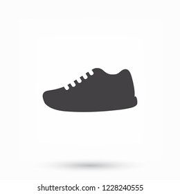 shoe icon . Vector  Eps 10 