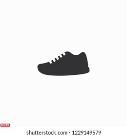 shoe icon . Vector  Eps 10 