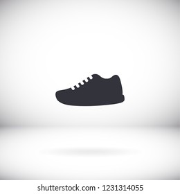 shoe icon . Vector  Eps 10 