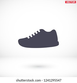 shoe icon . Vector  Eps 10 