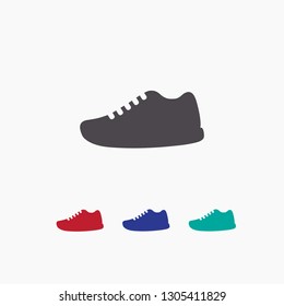 shoe icon . Vector  Eps 10 