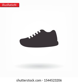 shoe icon . Vector Eps 10 . Lorem Ipsum Flat Design