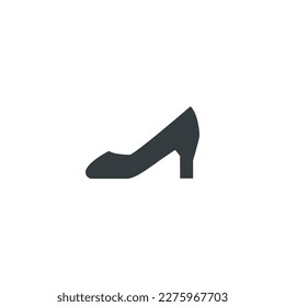 Shoe icon, shoe vector illustration