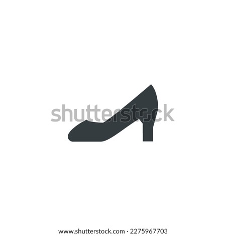 Shoe icon, shoe vector illustration