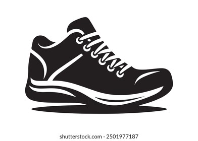  Shoe Icon Vector illustration of athlete
