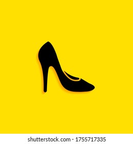 icono del zapato. Ilustración del vector EPS 10.