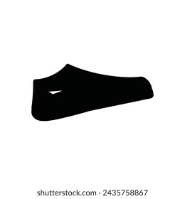 Diseño de logotipo de ilustración vectorial de icono de zapato