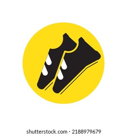 shoe icon, vector logo icon