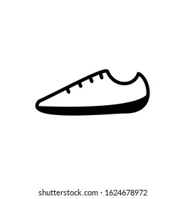 Shoe icon vector logo template