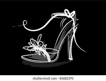 shoe illustration/vector