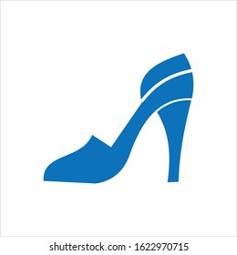 Shoe line vector icon. Sneakers and women's shoes, linear footwear icon. Vector illustration