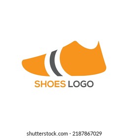 Shoe logo vector and icon
