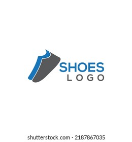 Shoe logo vector and icon