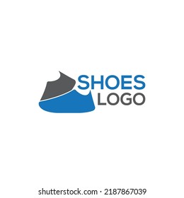Shoe logo vector and icon