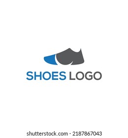 Vector e icono del logotipo de la zapata