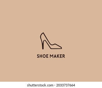 Shoe Logo Vector With Standard Vector Design And Higher Resolution.