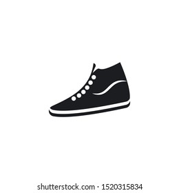 shoe logo vector template design