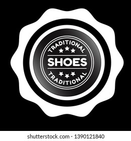 Shoe Maker vintage emblem.shoe label,tag.