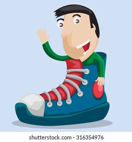 shoe man