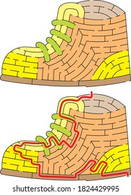 Máximo de zapatos para niños con una solución