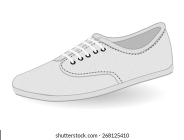  shoe on a white background