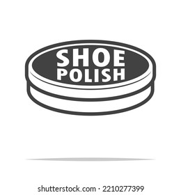 Shoe polish icon transparent vector isolated