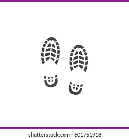 Shoe Print Vector