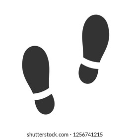 Shoe prints or Footprint icon.