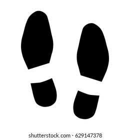 Shoe prints icon