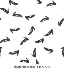 Shoe seamless pattern. Vector illustration for backgrounds