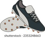 shoe, shoes, sport, illustration, vector, sneakers, footwear, fashion, boots, boot