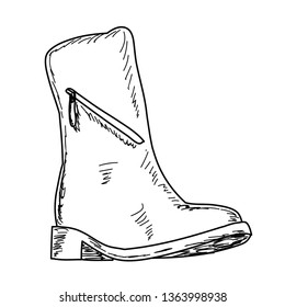 shoe sketch boots