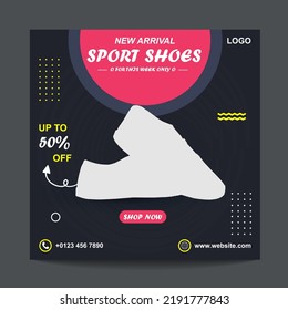 Shoe Social Media Post Design