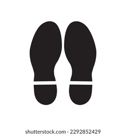 shoe sole icon vector illustration symbol design