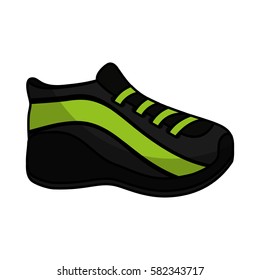 shoe sport isolated icon