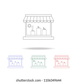 shoe store icon. Elements of grocery store  in multi colored icons. Premium quality graphic design icon. Simple icon for websites, web design, mobile app on white background