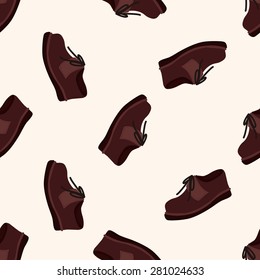 shoe style , cartoon seamless pattern background