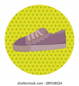 shoe style theme elements vector,eps