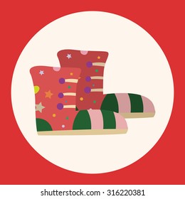 shoe style theme elements vector,eps