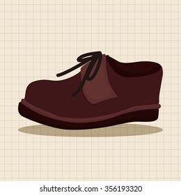 shoe style theme elements vector,eps