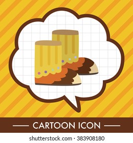 shoe style theme elements vector,eps