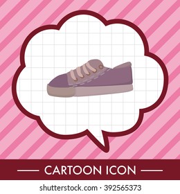 shoe style theme elements vector,eps