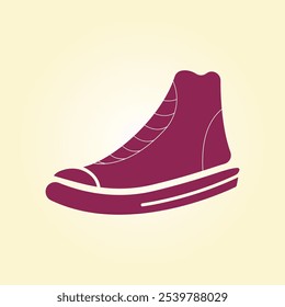 Shoe trendy artwork gorgeous abstract vector illustration colorful practical design.eps