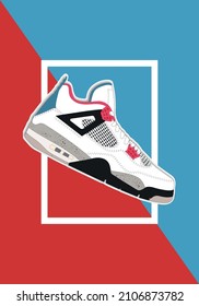 SchuhVektorgrafik, bunter Schuh, Spaß, Sport, Gelegenheitsschuh, Hintergrundschuh